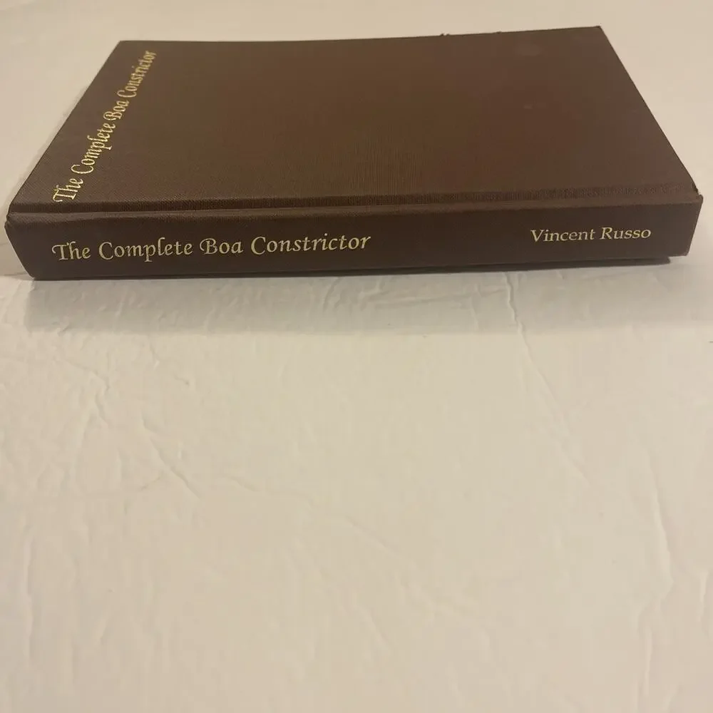Complete Boa Constrictor: A Comprehensive Guide to the Care, Breeding 2007 HC